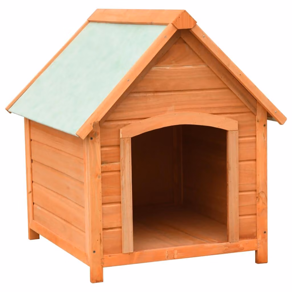 Cuccia per cani in legno - Casa per cani - Kennel per cani - Cuccia per cani da esterno - Casetta per cani marrone