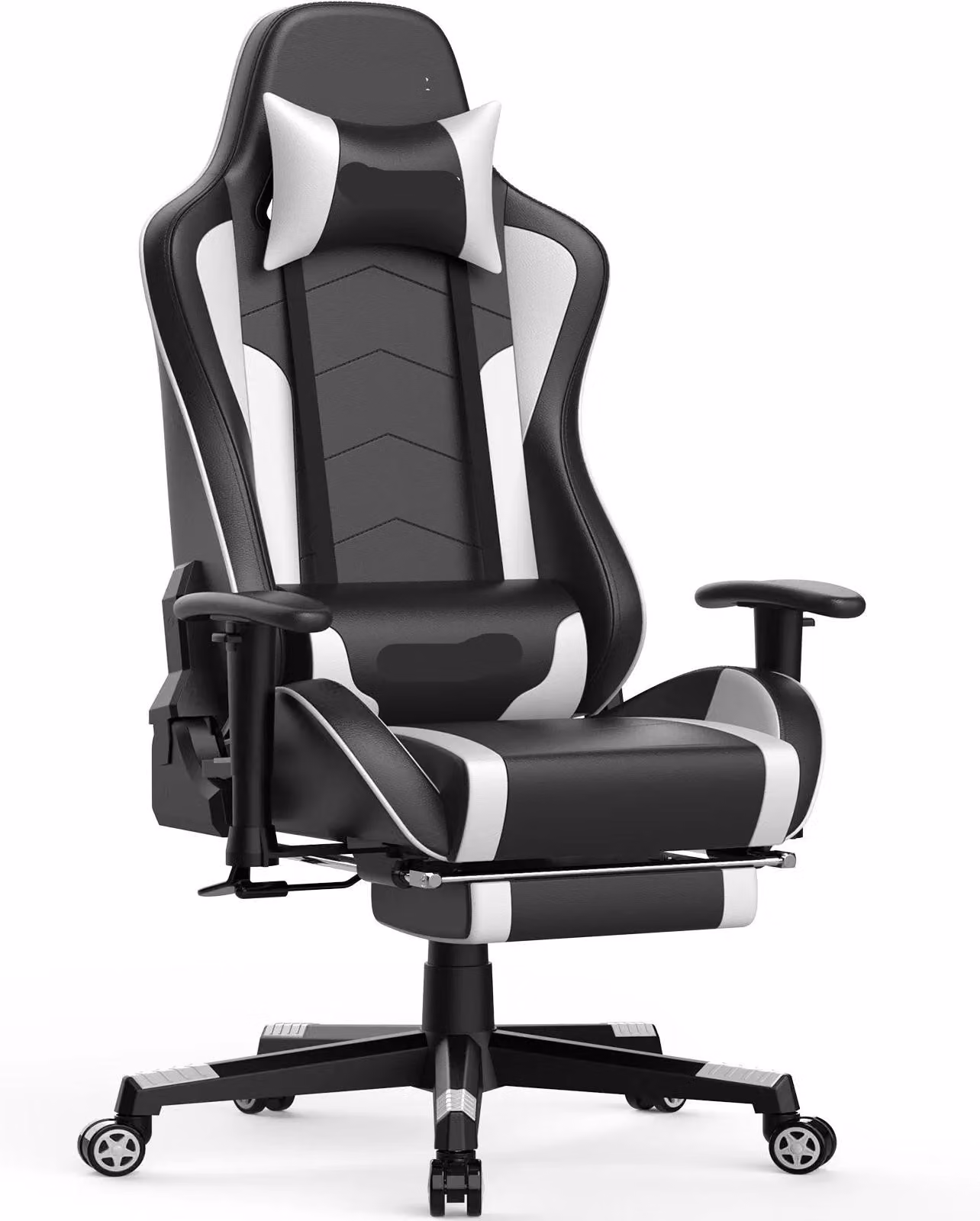 Sedia da gaming - Sedia per videogiochi - Sedia da ufficio - Sedia da gaming - Sedia da corsa - Altoparlanti Bluetooth