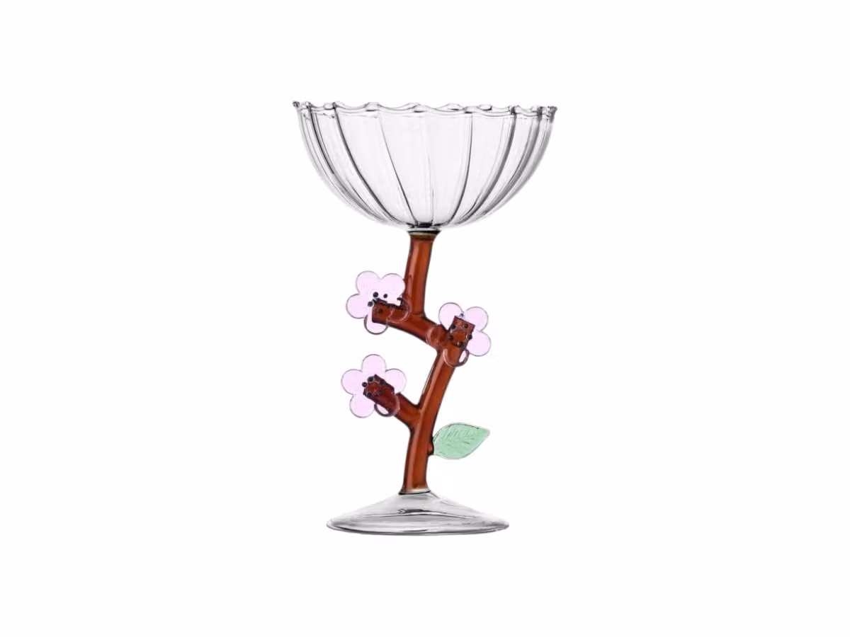 Botanica Bicchiere Champagne - Fiori di pesco