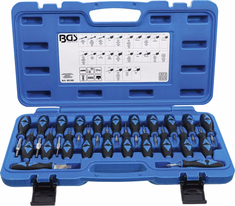 BGS Set di utensili per lo sblocco dei tappi 23 pezzi - 60160