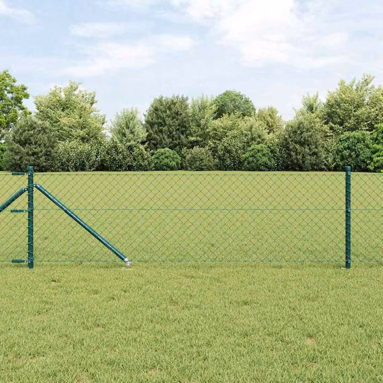 Recinzione in rete saldata con punte 10 x 0,6 m (L x H)