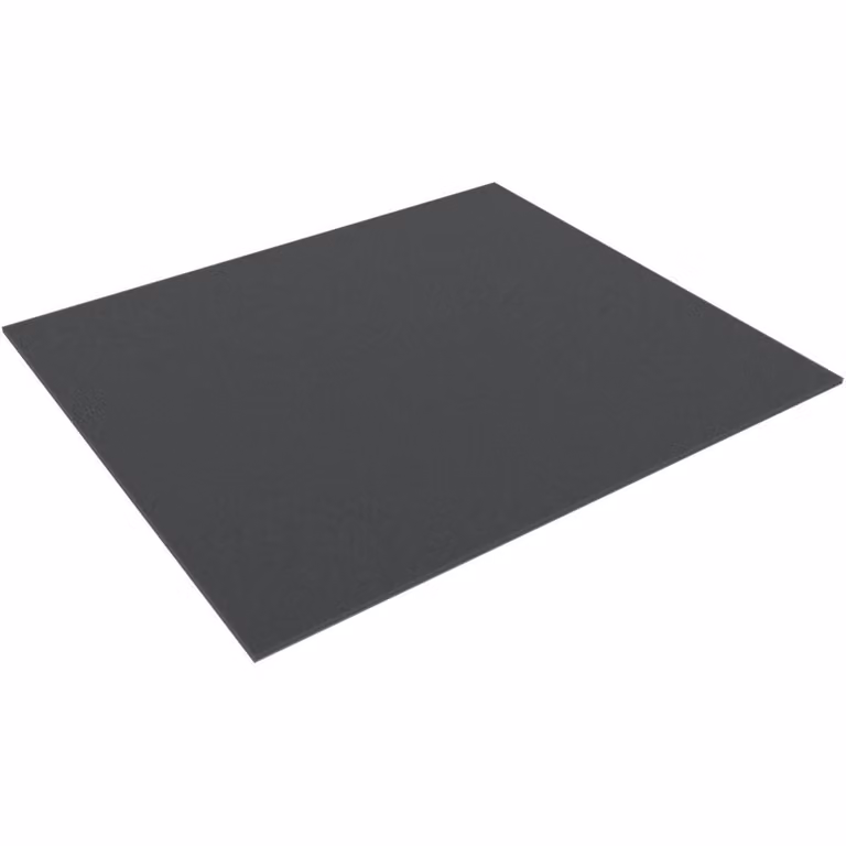 Pannello in schiuma 365x310x4 mm a pori fini, tagliato su misura, privo di acidi