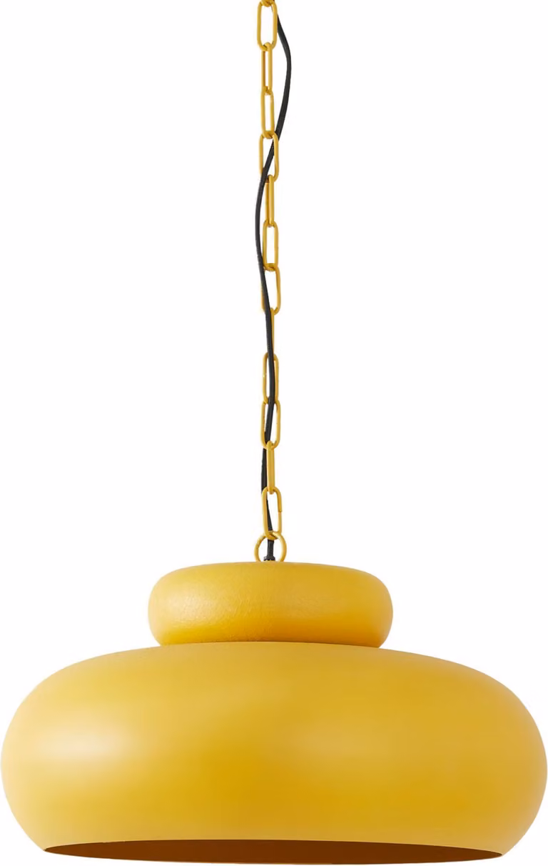 Lampada a sospensione - giallo - Neiva - metallo - E27 - 2990760 - Light & Living