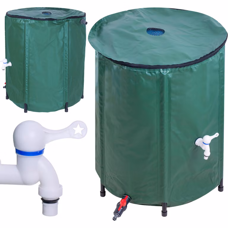 Serbatoio acqua piovana con rubinetto Barile acqua piovana da 200 litri
