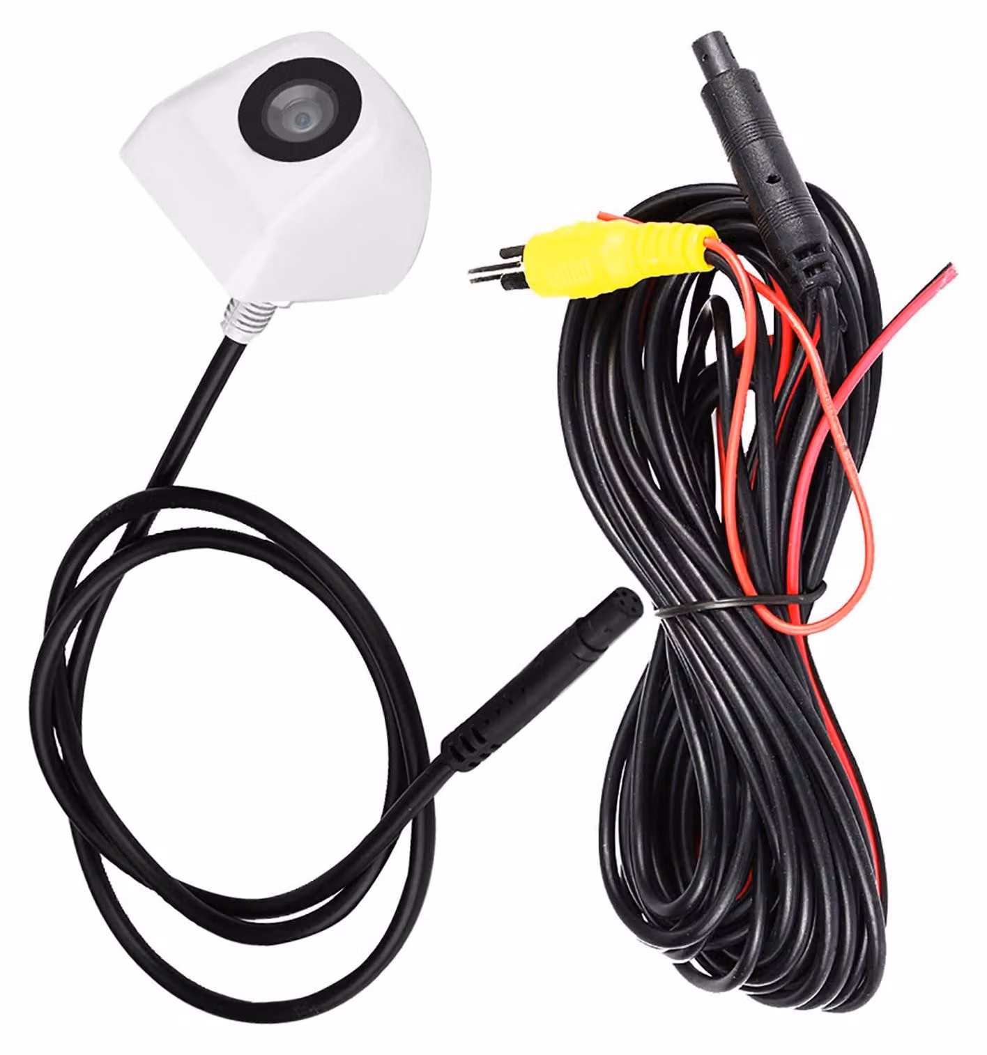 Kit telecamera per auto da 12V, per la retromarcia, con obiettivo grandangolare da 170° e visione notturna
