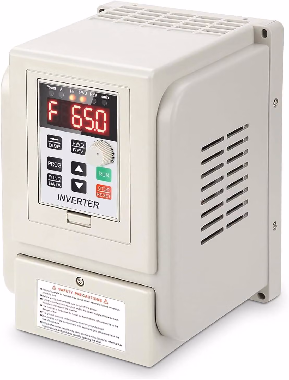 Inverter monofase 220 VAC, uscita trifase. Regolatore di frequenza VFD per motore a corrente alternata trifase da 2,2 kW