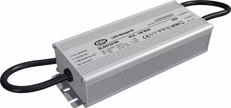 EVN Lichttechnik Alimentatore LED 24VDC 33,6-100W IP67 SLD6724100