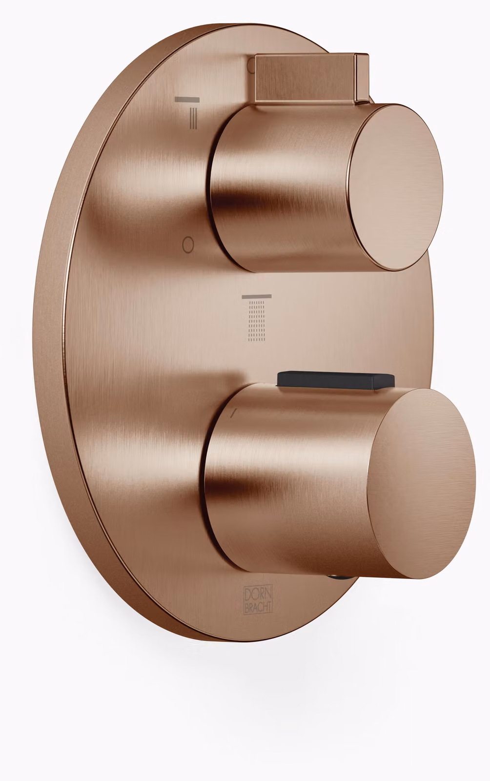 Thermostat encastré Dornbracht avec réglage de débit à trois voies, avec fonction d'arrêt, 36427970-42, 36427970-42