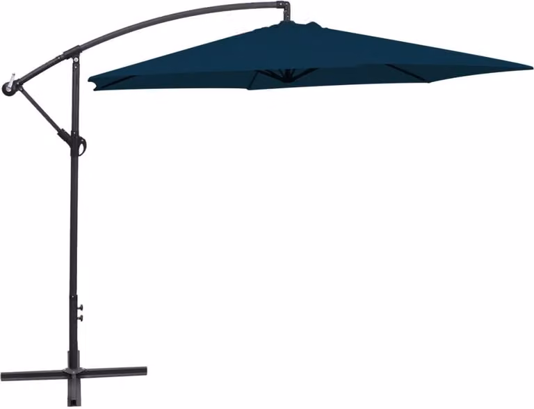 The Living Store Ombrellone a braccio libero 3 m Blu