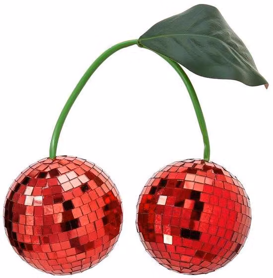 Specchio decorativo vintage per le feste - Larghezza: 200 mm