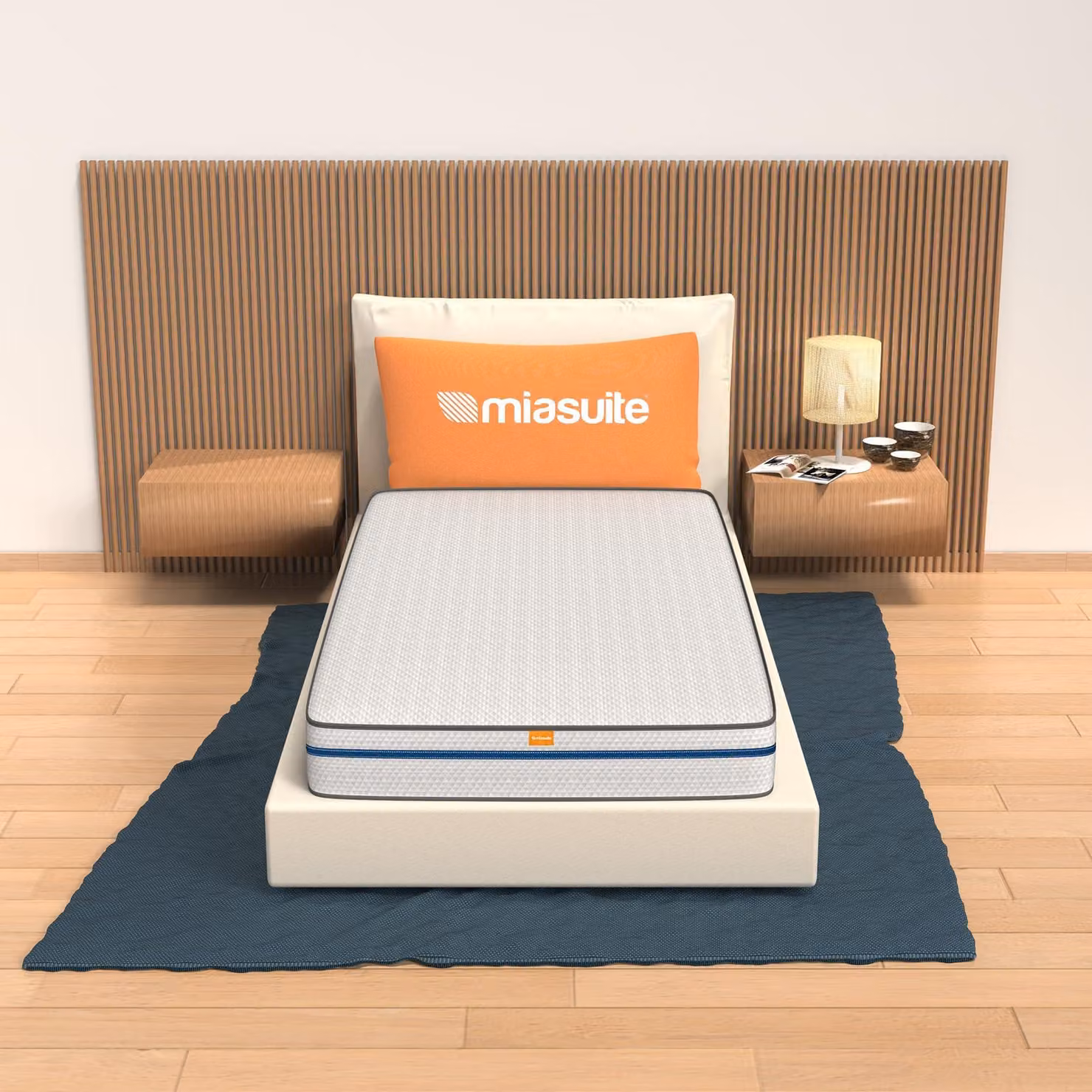Materasso in memory foam, 85 x 195 cm, ipoallergenico