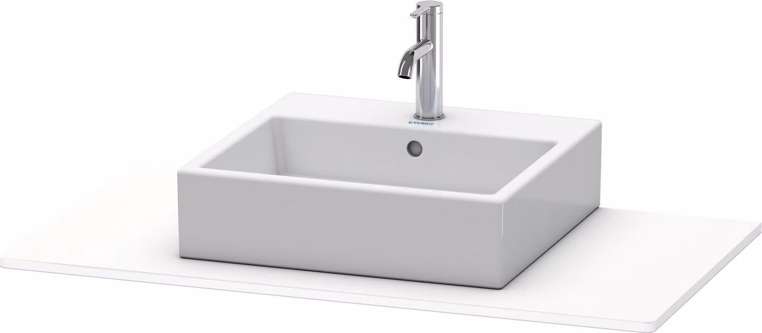 Console Duravit XSquare, 1 découpe, 1000x16x550mm, XS060E01818, XS060E01818
