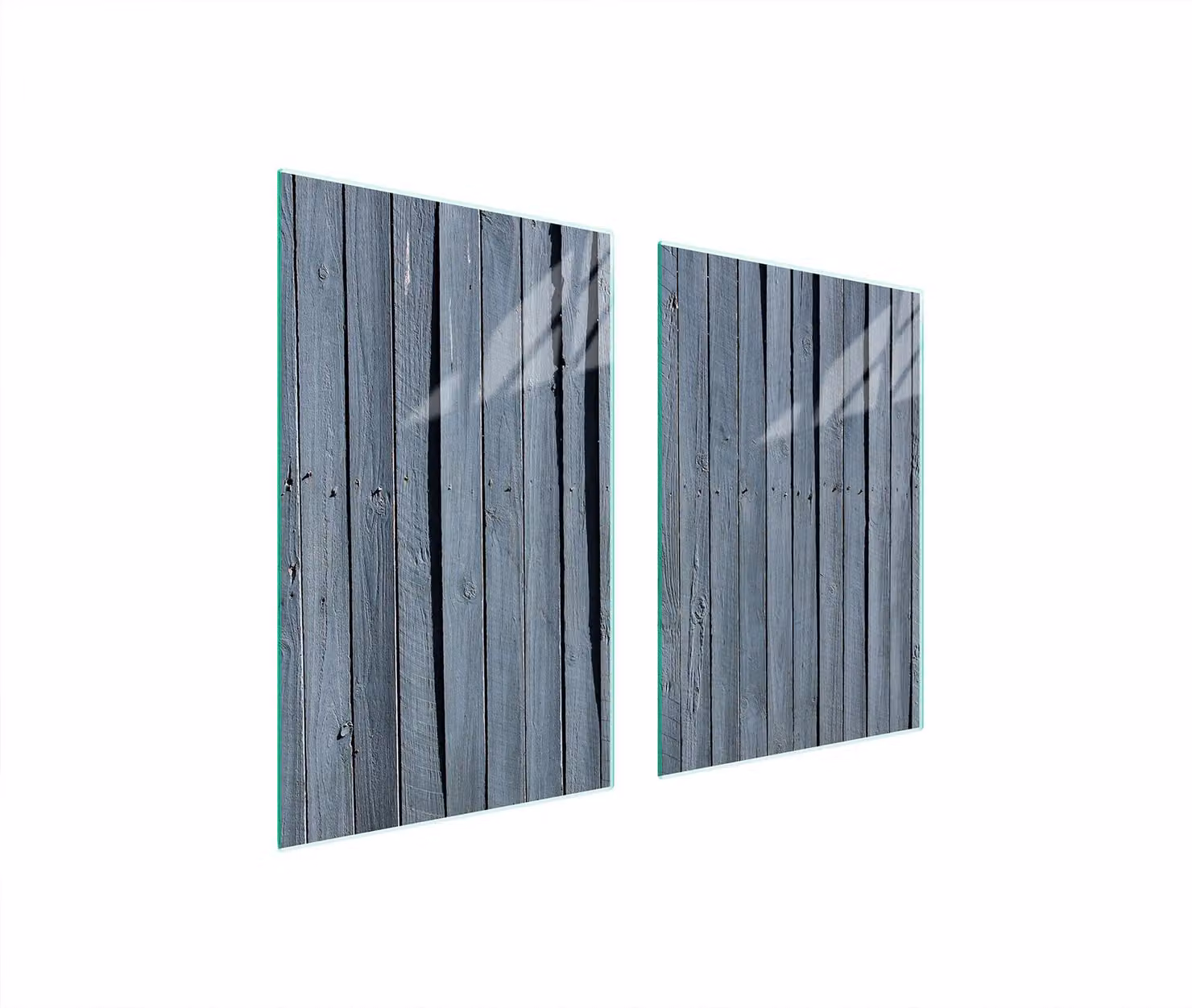 Piatto Di Protezione In Vetro Per Cucina 65X52 Legno