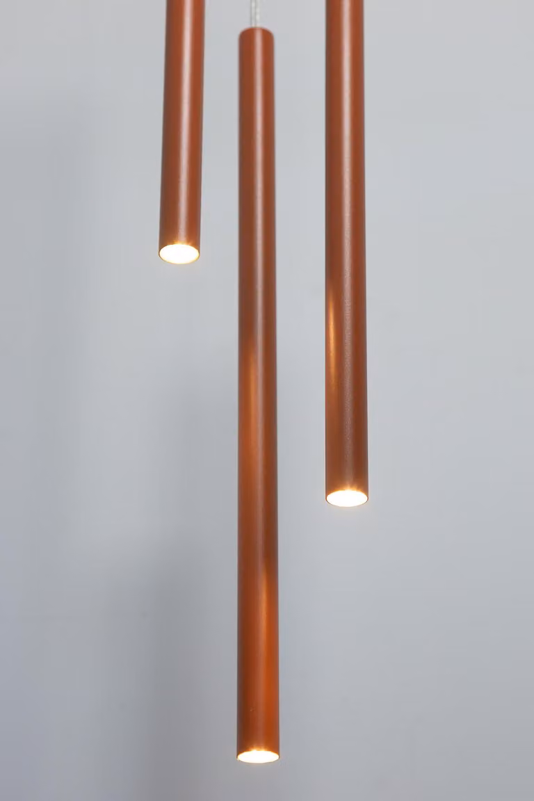 Lampada a sospensione SOPEL in mattoni 3xG9x3W in metallo, dimensioni: 100x16x16 cm, IP20, Sigma Lighting