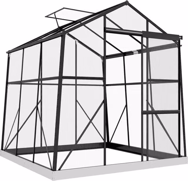 Serra per Giardino ¨C Minimal ¨C Nero 192x192x203 cm