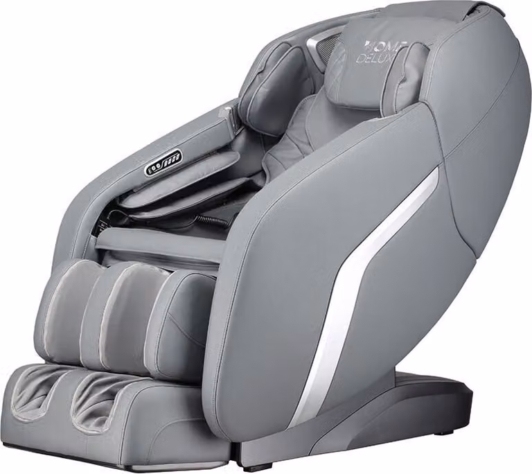 Home Deluxe - Poltrona massaggiante DUNES antracite - incl. funzione a gravità zero, Bluetooth e riscaldamento I Poltrona massaggiante Poltrona relax con funzione calore