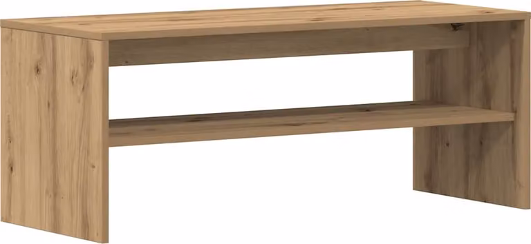 Mobile Porta TV Rovere Artigianale 100x40x40 cm in Truciolato