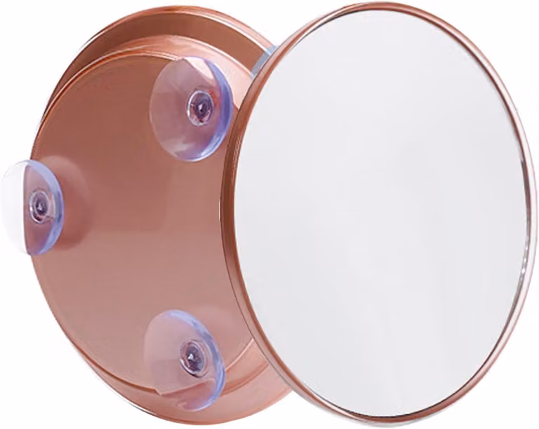 Specchio da trucco con ventosa, ingrandimento 10x, confezione da 3 pezzi, ideale per la casa e per i viaggi