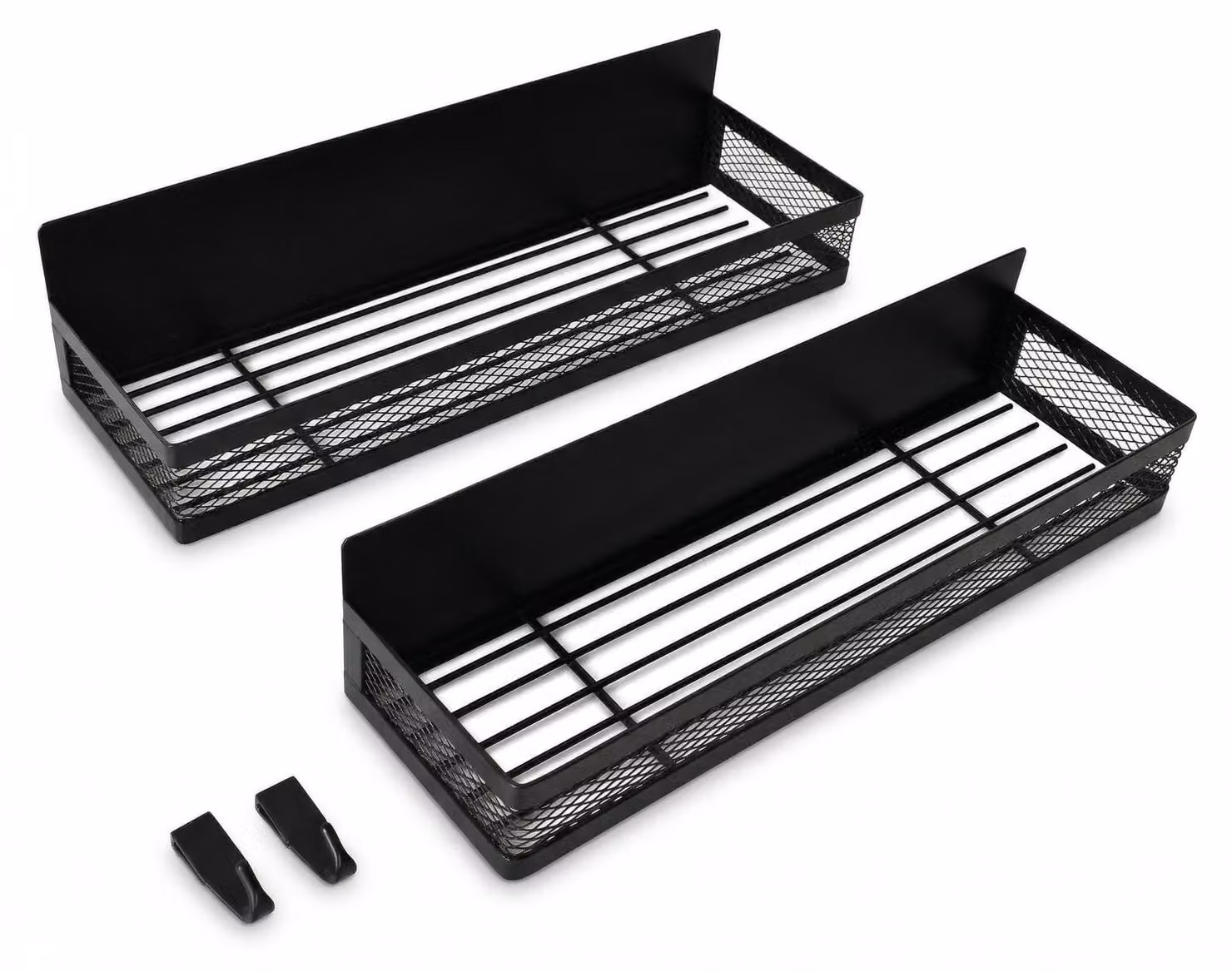 2 mensole magnetiche per frigorifero - organizer per la cucina, senza necessità di foratura