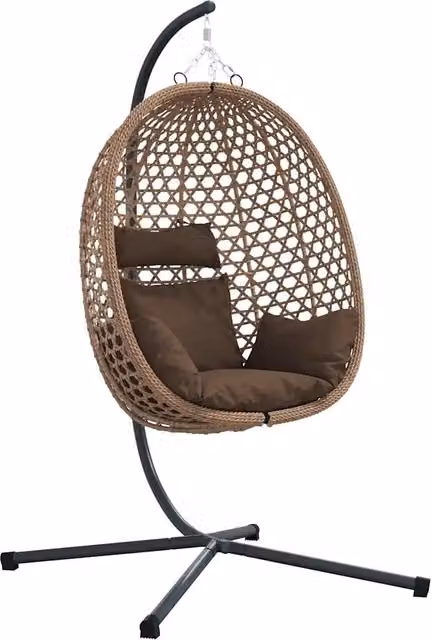 Sedia uovo sospesa Caff¨¨ 104 x 100 x 191 cm polyrattan CFW8249944