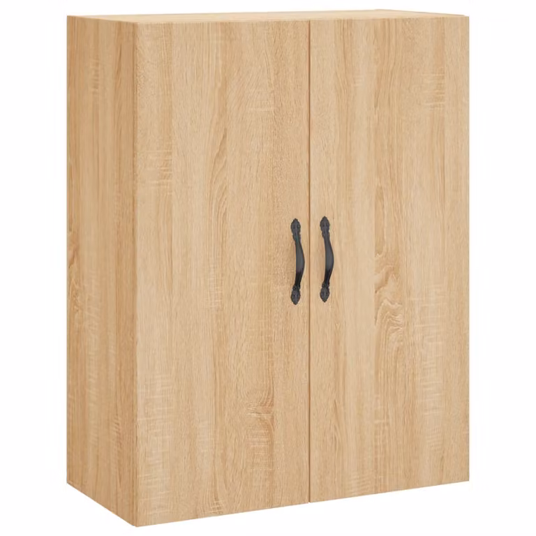 Mobile a Parete Rovere Sonoma 69,5x34x90 cm Legno Multistrato