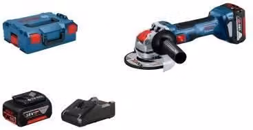 BOCH Professional Corner Grinder + 2 Batterie 4Ah
