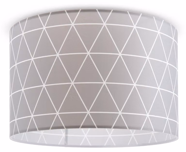 Lampada a soffitto Paralume in tessuto Luce a sospensione E27 Luce a sospensione camera da letto rotonda
