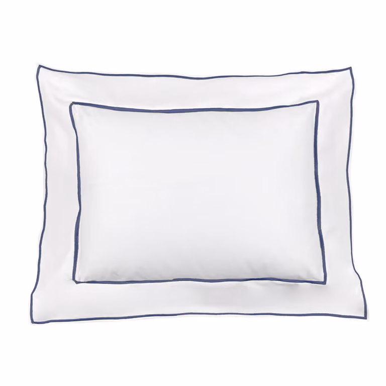 ISOLA Cuscino - Taglia: 40x30,Colore: ISOLA - BIANCO + BLU