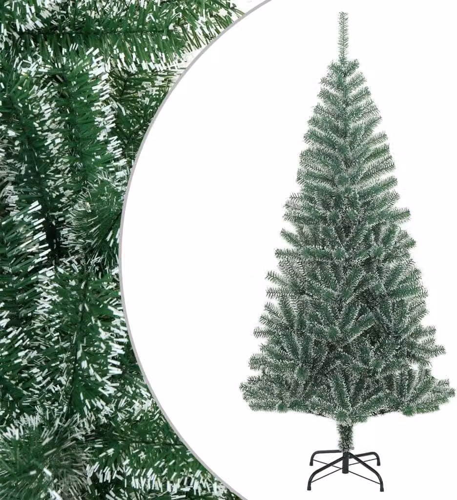 Maison Exclusive - Albero di Natale artificiale, verde, con effetto neve, altezza 240 cm