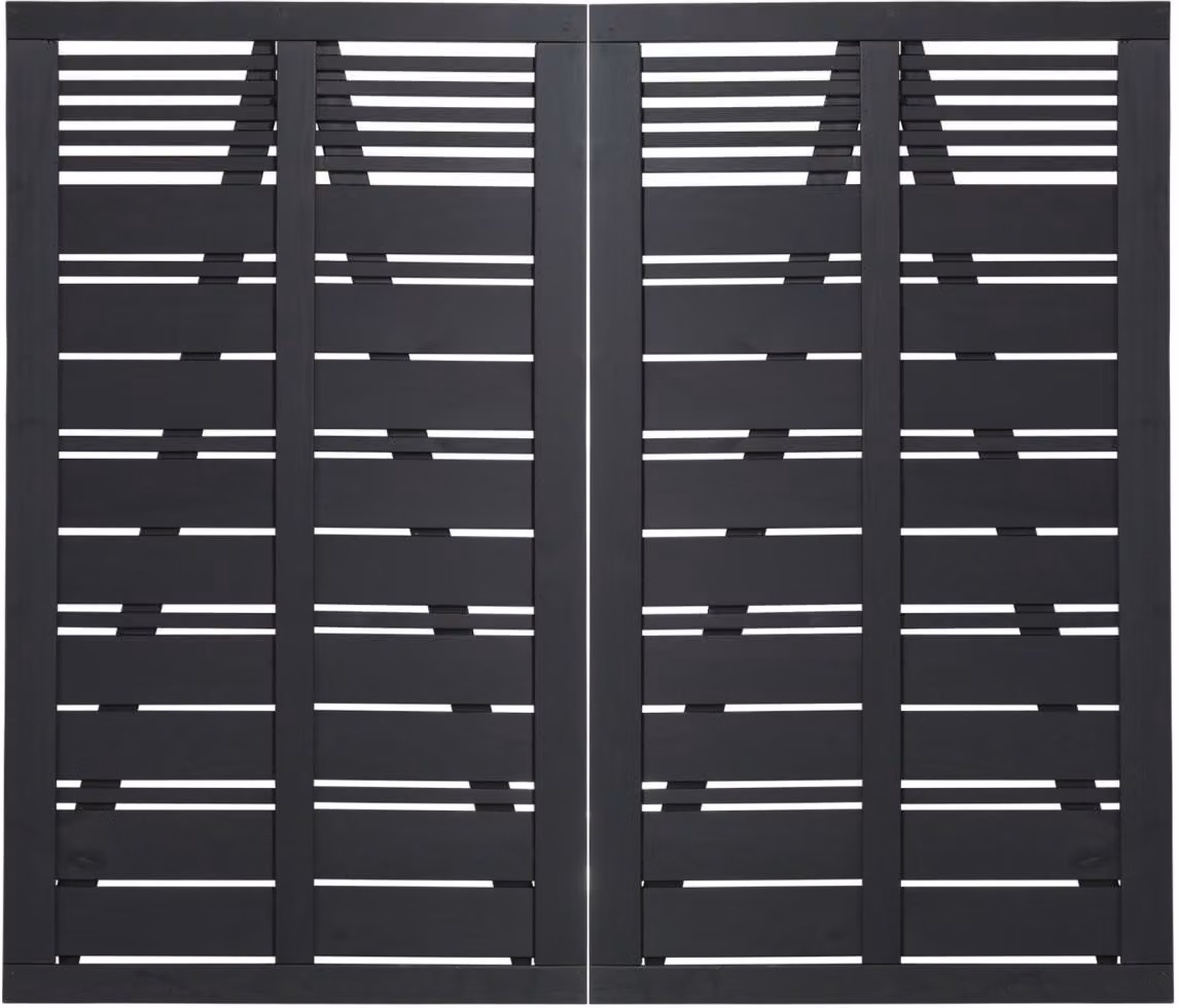Plus Porta doppia Silence 200 x 170 cm RAL 9005 Nero