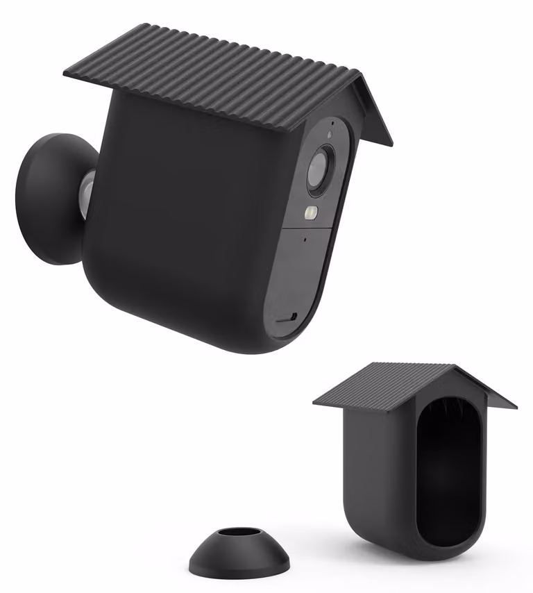 Custodia in silicone resistente agli agenti atmosferici per telecamera di sicurezza