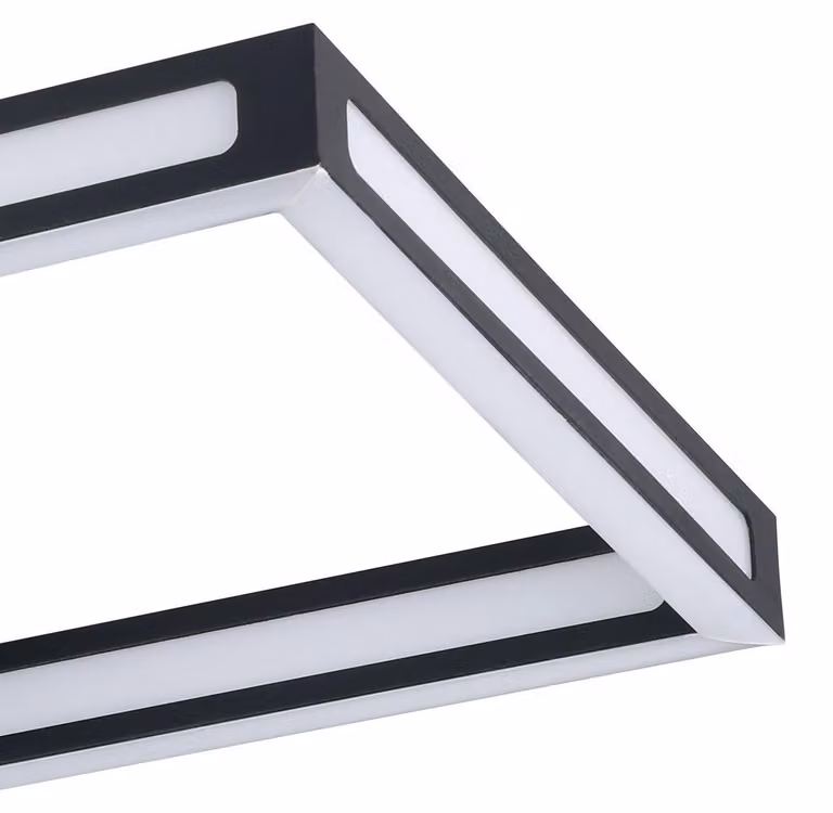 Eglo 99788 ALTAFLOR LED 8 vie plafoniera 8x2,8W 650x300mm bianco nero bianco caldo
