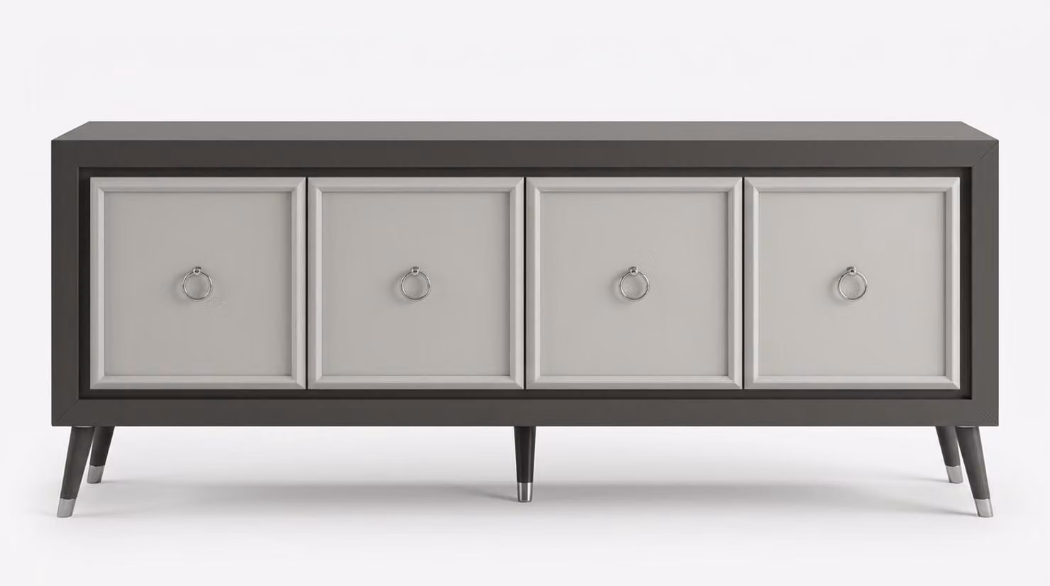 Konsole Spiegel Wohnzimmer Stil modern grau praktisch bequem komfortabel