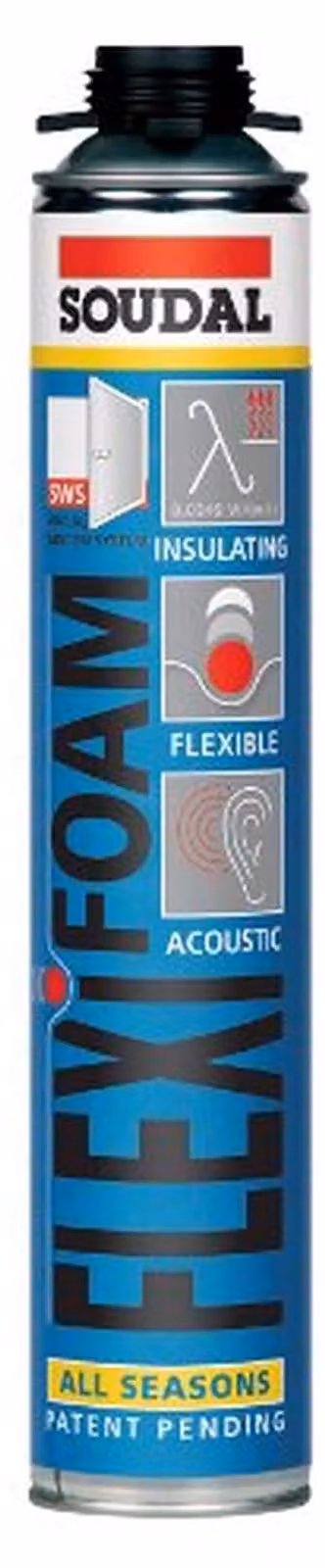 Kit da 750 ml per schiuma, con attacco per pistola