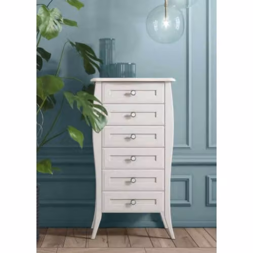 Settimino classico 6 cassetti Colombini Casa Shabby Chic