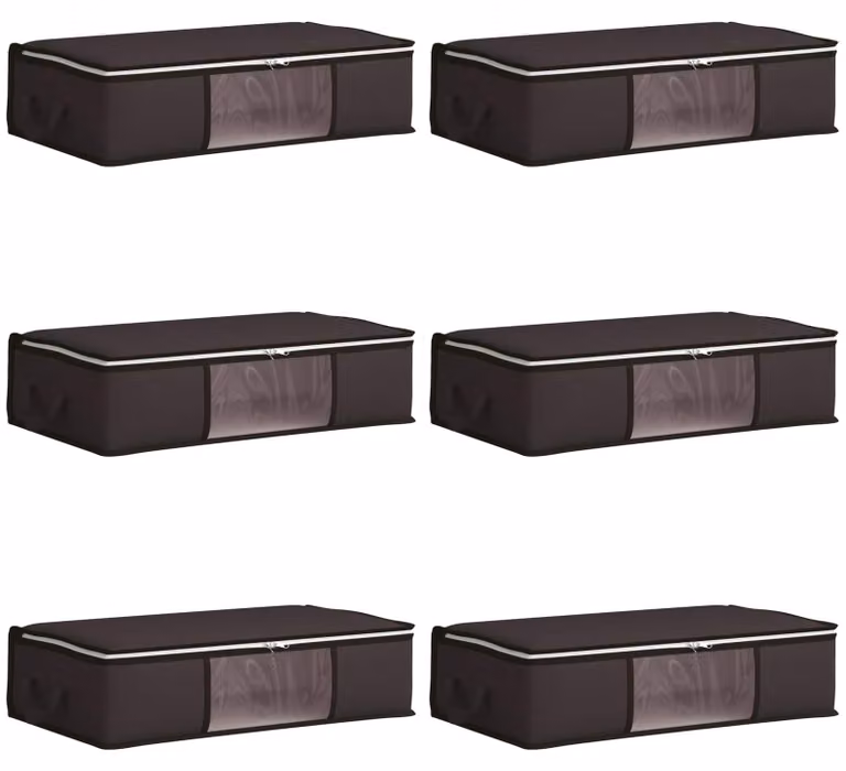 Scatola di stoccaggio con finestra laterale trasparente 6 pcs