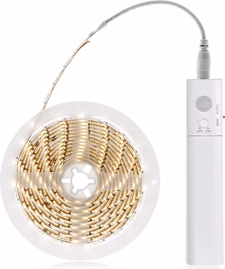 Striscia LED con sensore 1m 4xAA SOLIGHT WM56