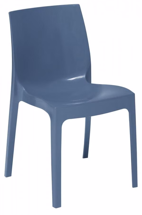 Sedia ice impilabile in higlopp – Blu Avio Lucido – Grand Soleil