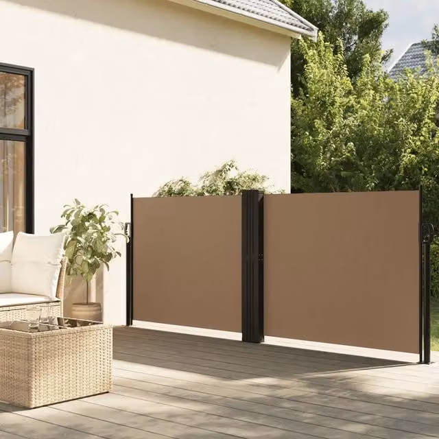 Tenda da sole laterale retrattile DESIGN IN beige in poliestere e acciaio L: 600 cm, H: 140 cm – 1