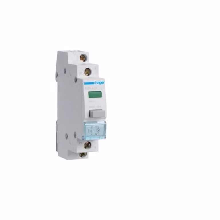 Pressostato Hager 1S verde, 230V SVN413