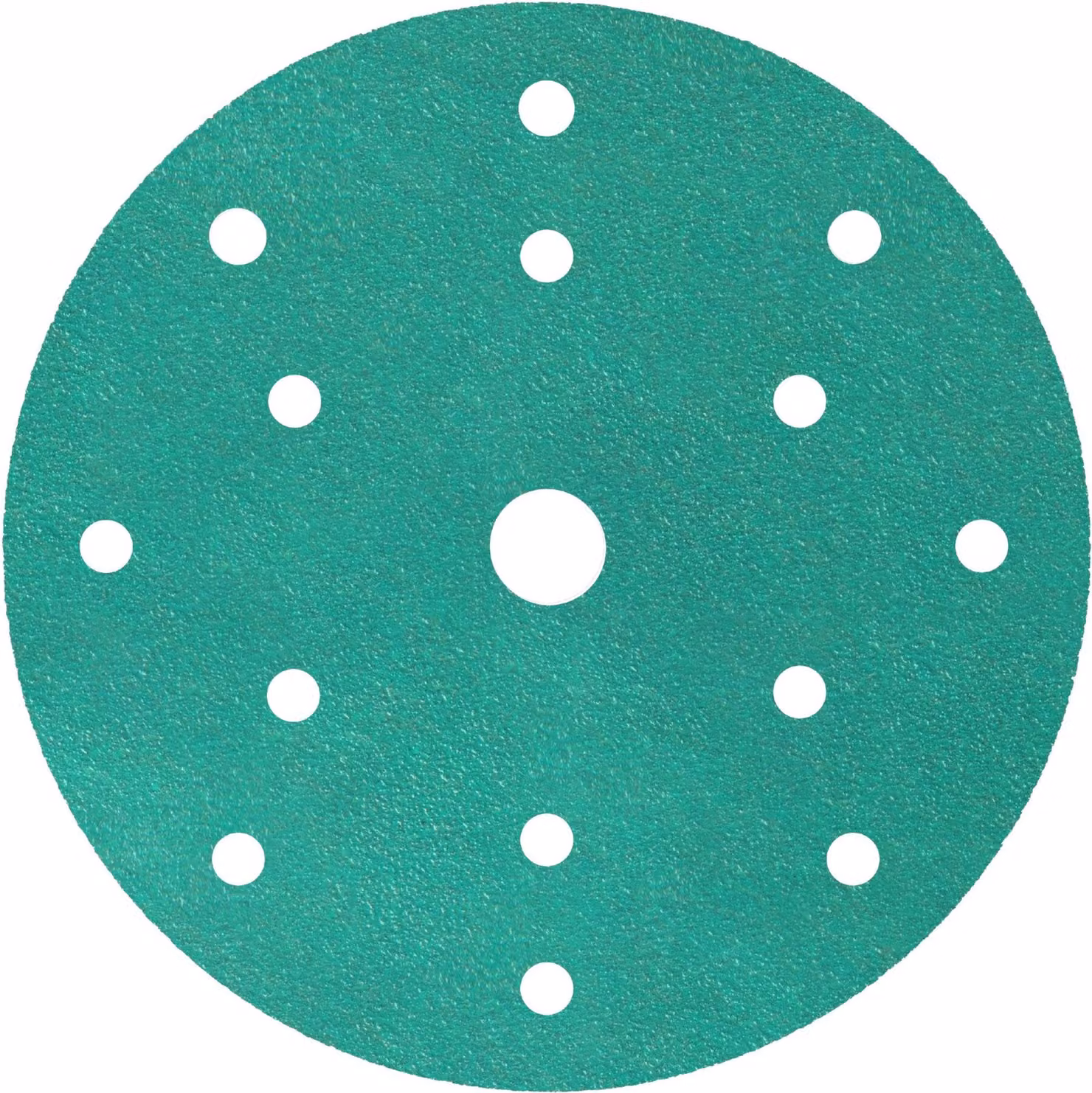 Dischi FP 77 K con fissaggio a velcro, 150 mm, grana 500, forma forata GLS47, 353135