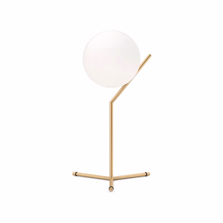 Flos - IC Lights T1 High - Lampada da tavolo - Ottone