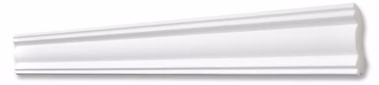 Profilo decorativo Decosa ST45, bianco, 45 x 45 mm, lunghezza: 2 m - 30 pezzi
