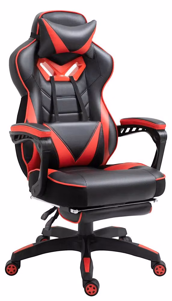 Sedia da ufficio - Sedia ergonomica per ufficio - Sedia da ufficio - Sedia da gaming - Sedia da lavoro - Altezza regolabile: 108-117 cm