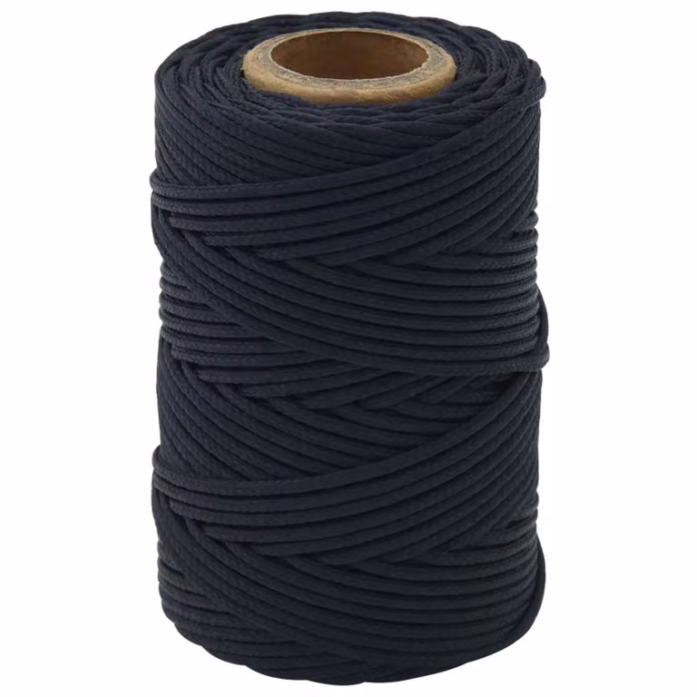 Corda da barca vidaXL in plastica blu, lunghezza 50 m