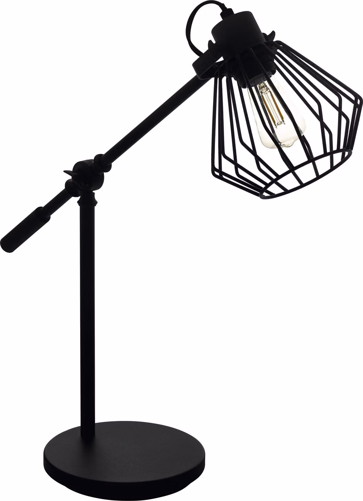 Eglo lampada da tavolo Tabillano 1 nero 47,5 x 18 cm E27