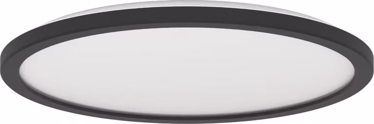 Eglo plafoniera Rovito-R nero Ø 39 cm