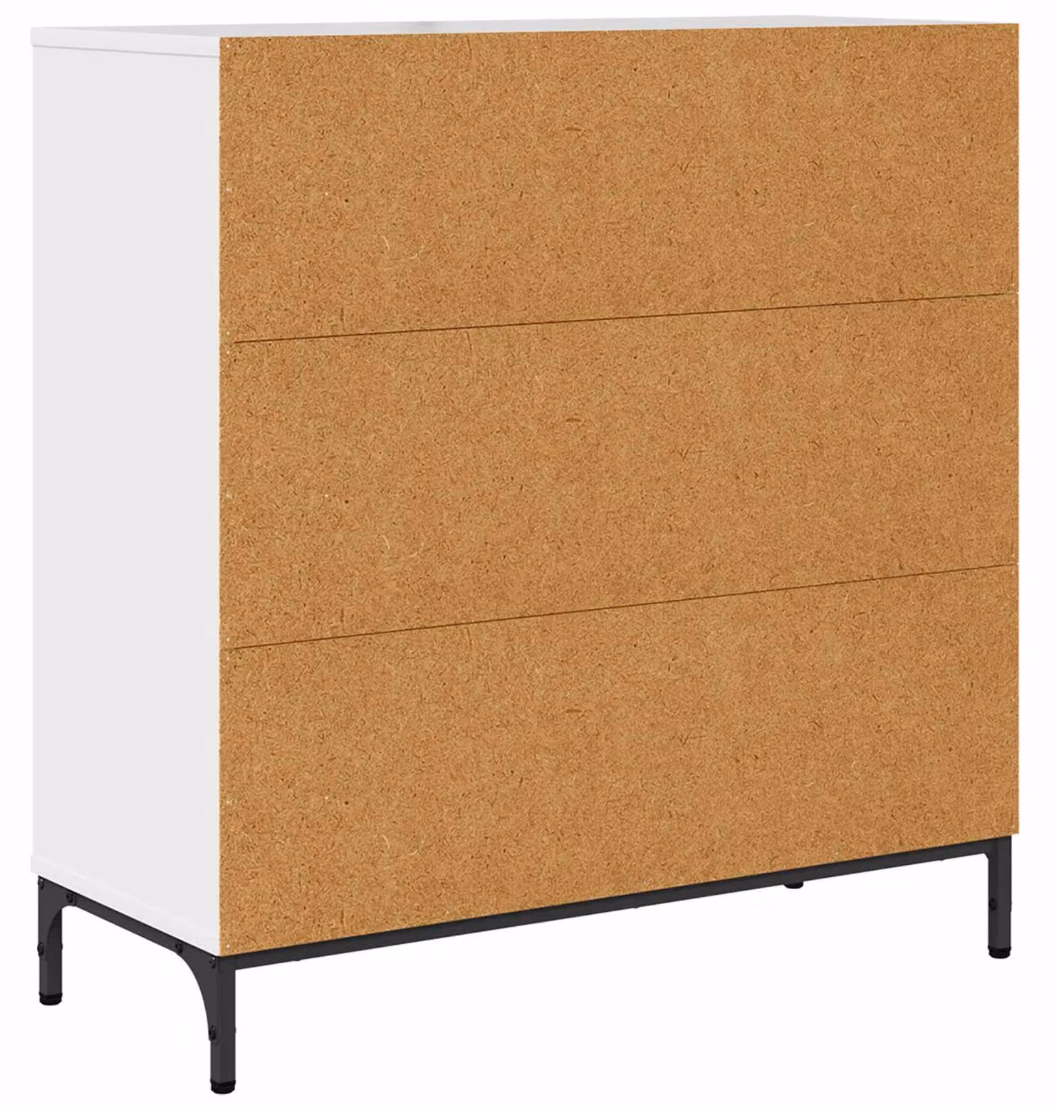 Credenza Bianco Lucido 79,5 x 33 x 82 cm Legno multistrato