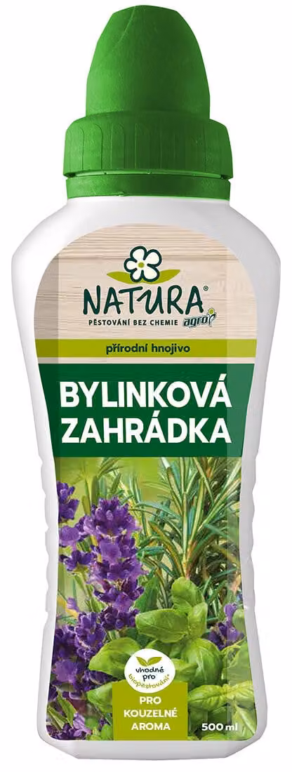 fertilizzante NATURA liquido per giardino di erbe aromatiche 0,5l