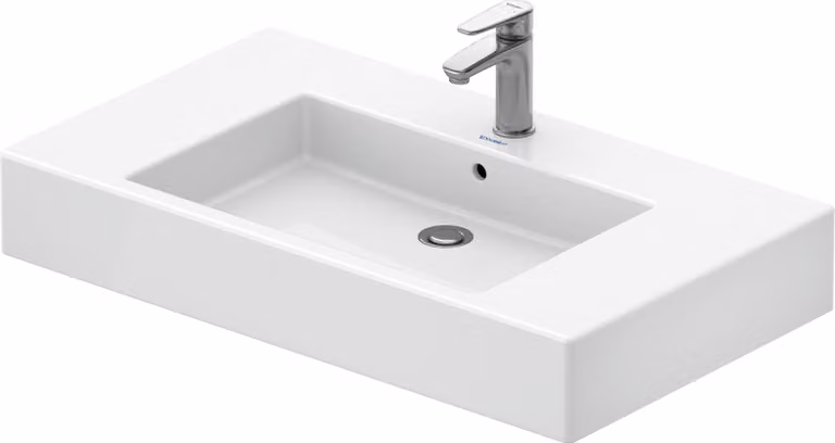 Duravit Vero meuble lavabo 85cm, avec trop-plein, avec banc trou pour robinet, 1 trou pour robinet, 0329850000, 0329850000